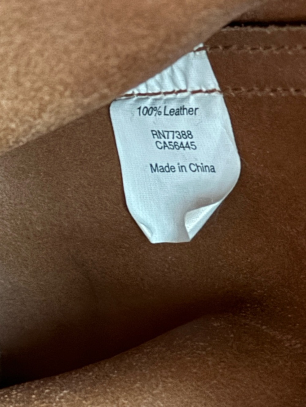 Classic Brown Leather Tote Bag - Picture 7 of 13